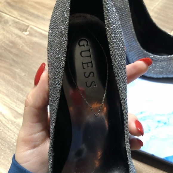 Guess silver heels - Picture 6 of 7